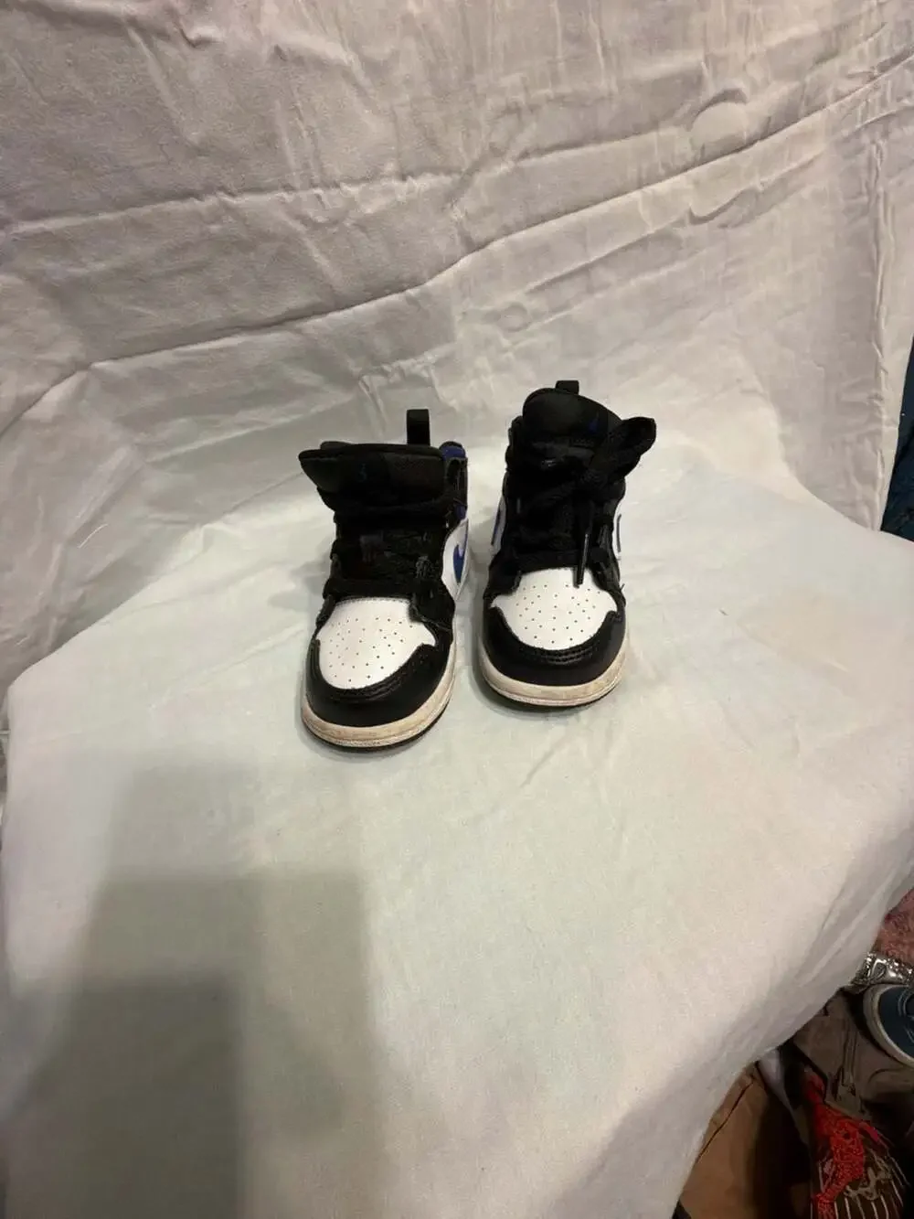 Nike Air Jordan 1 Mid TD Toddler Game Royal/Black-White (640735-140) - Picture 2 of 5